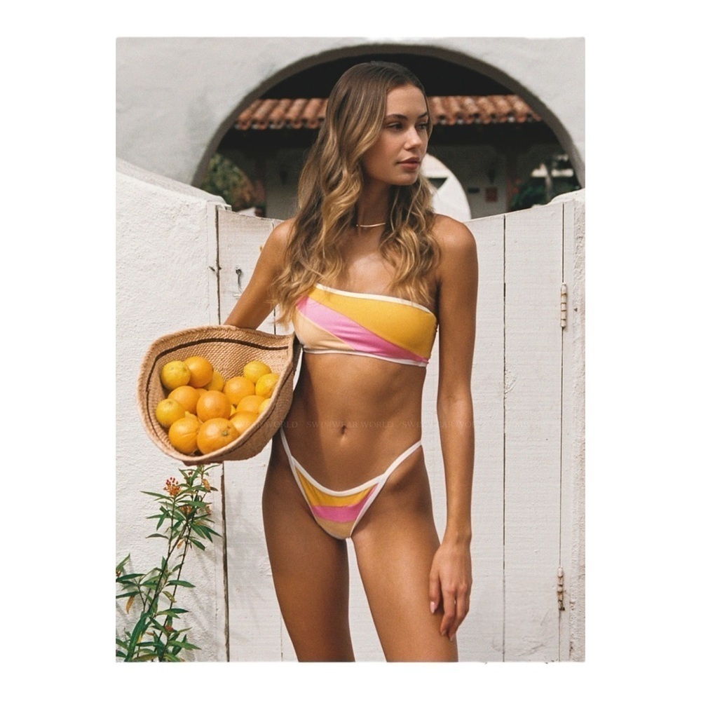 L*Space Daybreak Bikini Top/ Bitsy Bottom NWT